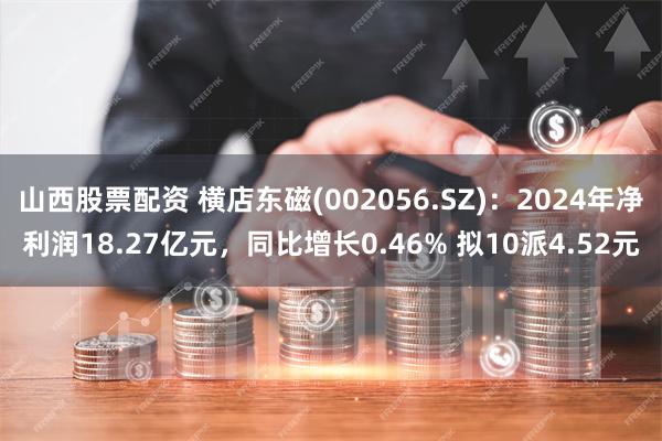 山西股票配资 横店东磁(002056.SZ)：2024年净利润18.27亿元，同比增长0.46% 拟10派4.52元