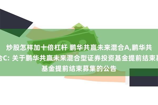 炒股怎样加十倍杠杆 鹏华共赢未来混合A,鹏华共赢未来混合C: 关于鹏华共赢未来混合型证券投资基金提前结束募集的公告